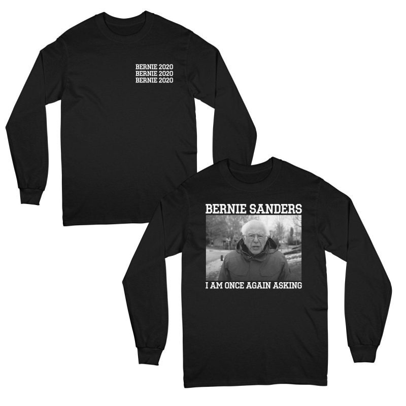 bernie sanders hardcore long sleeve t shirt long sleeve t shirt 307754