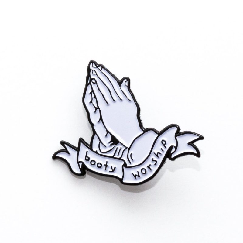 booty worship pin enamel pin 987440