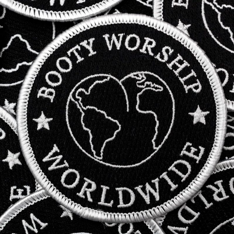 booty worship worldwide club patch patch 175061