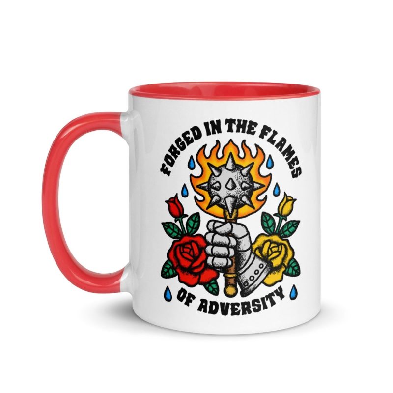 forged in the flames of adversity mug 539709