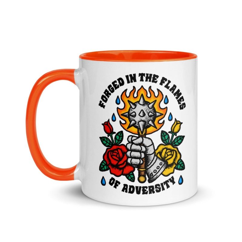 forged in the flames of adversity mug 606488