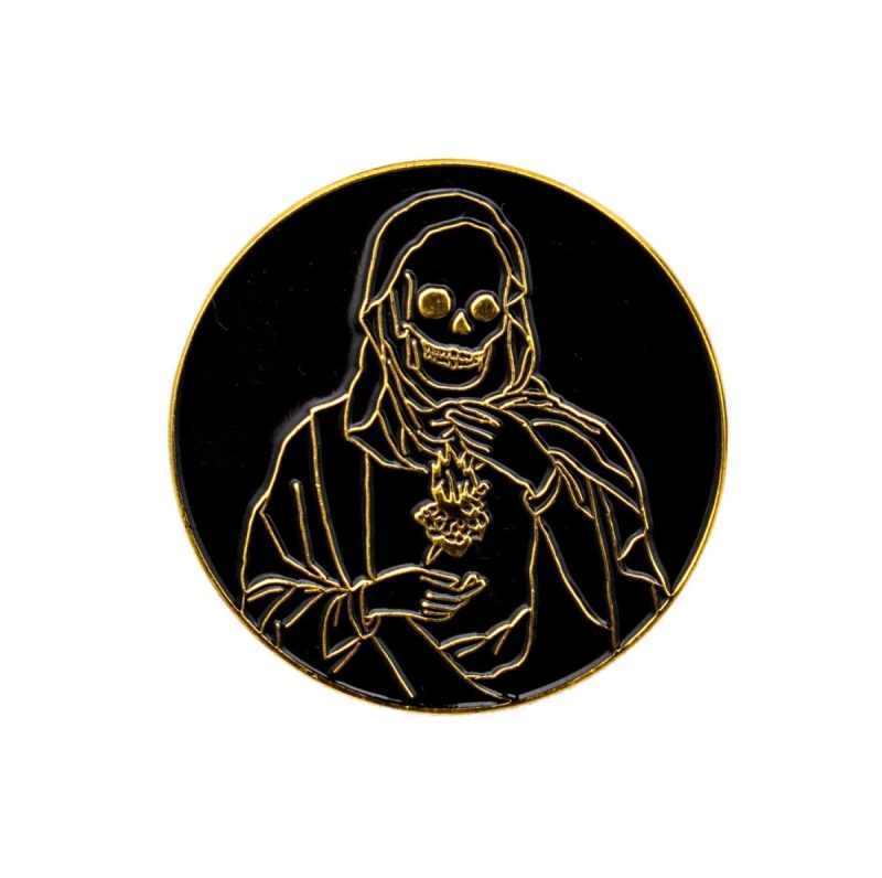 holy reaper sacred heart pin enamel pin 779504