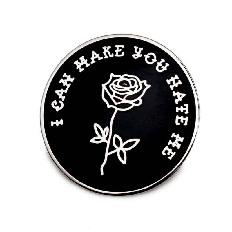 i can make you hate me black pin enamel pin 564267