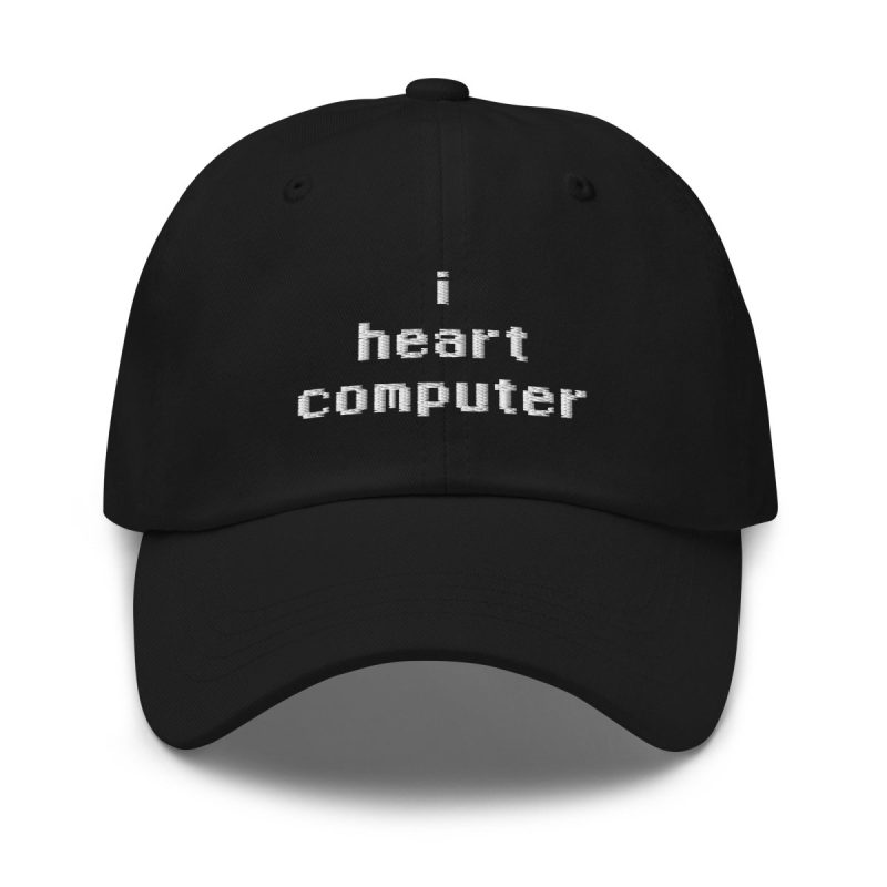 I heart computer hat - Pretty Bad Co.