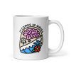 It comes in waves skull mug - Pretty Bad Co.