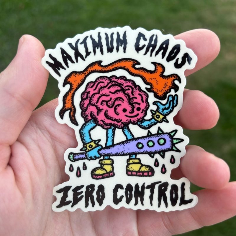 maximum chaos sticker sticker 548806