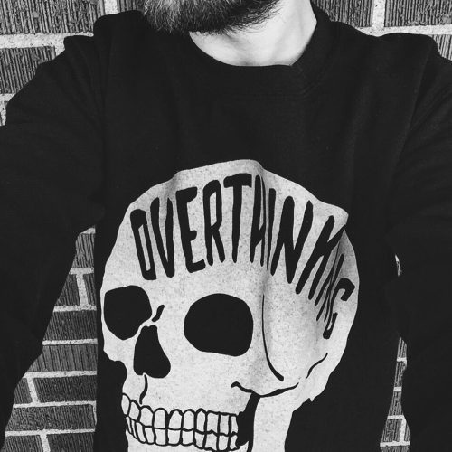 overthinking sweatshirt sweatshirt 985857