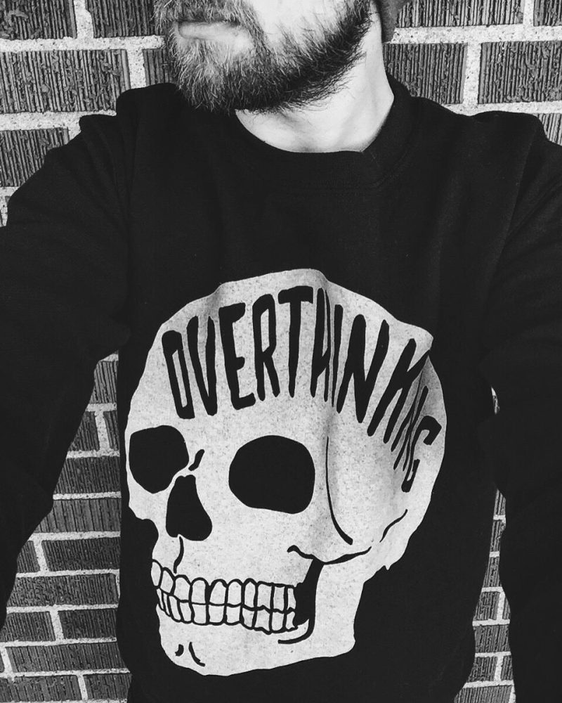 overthinking sweatshirt sweatshirt 985857