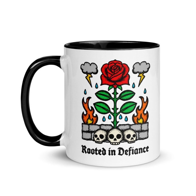 rooted in defiance mug 830586