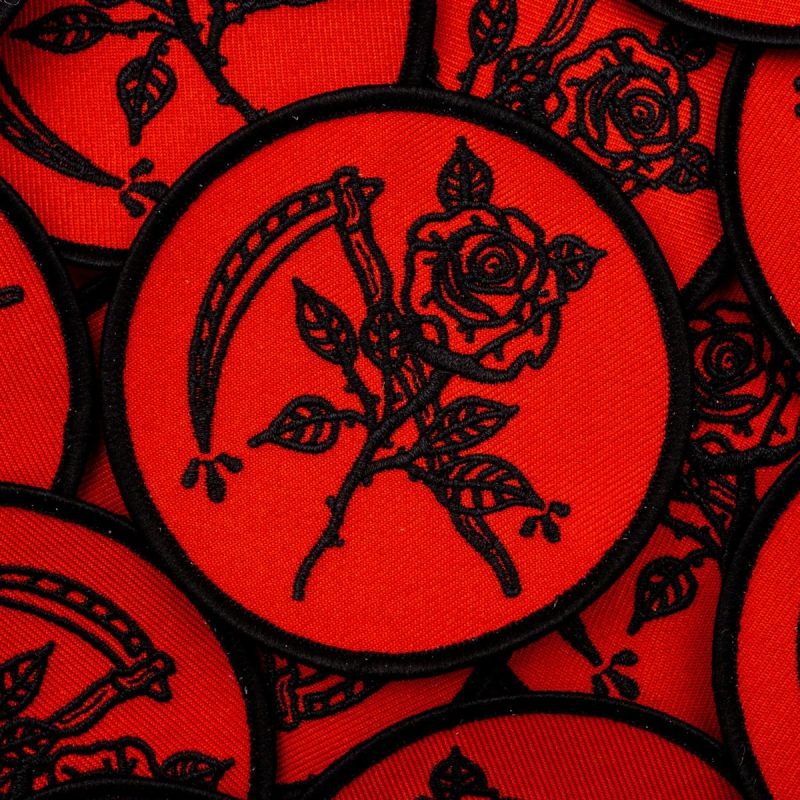 scythe and rose patch patch 335680