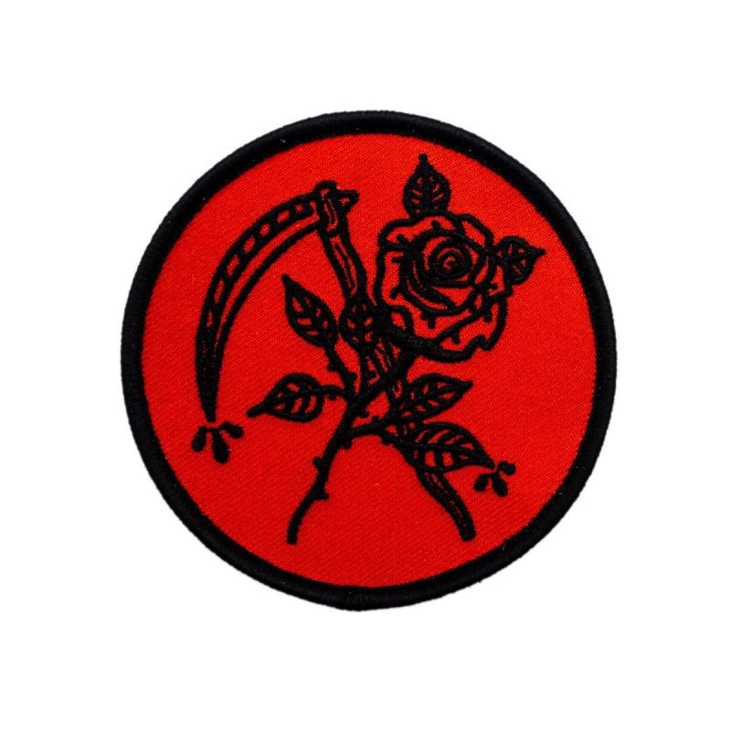 scythe and rose patch patch 605081