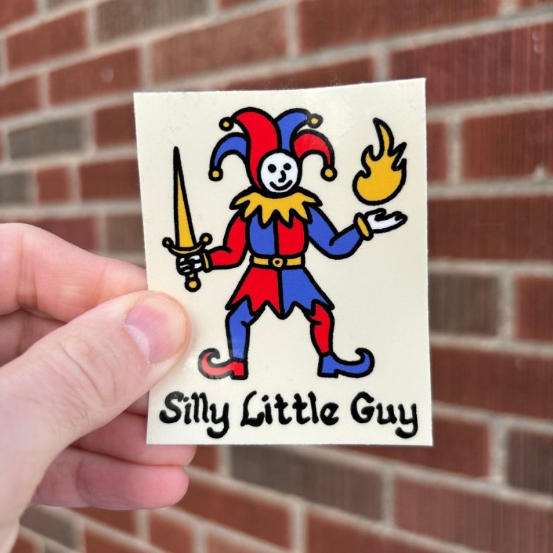 silly little guy sticker sticker 859113