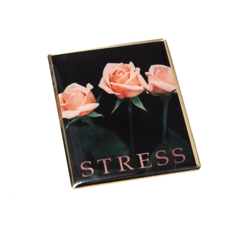 stress pin enamel pin 762492