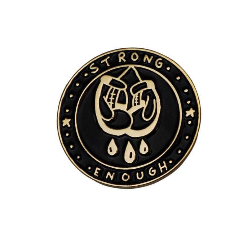 strong enough pin enamel pin 253528