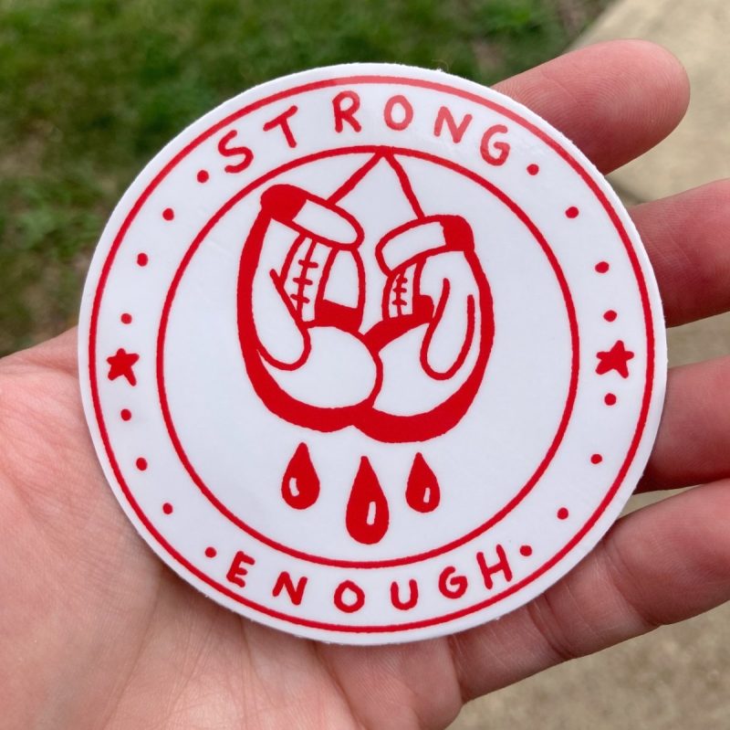 strong enough sticker sticker 663553