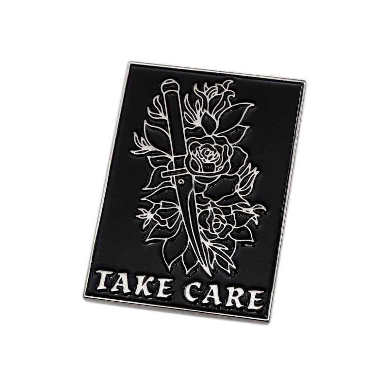 take care pin enamel pin 799021