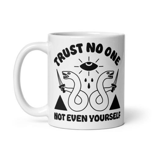 trust no one mug 455826