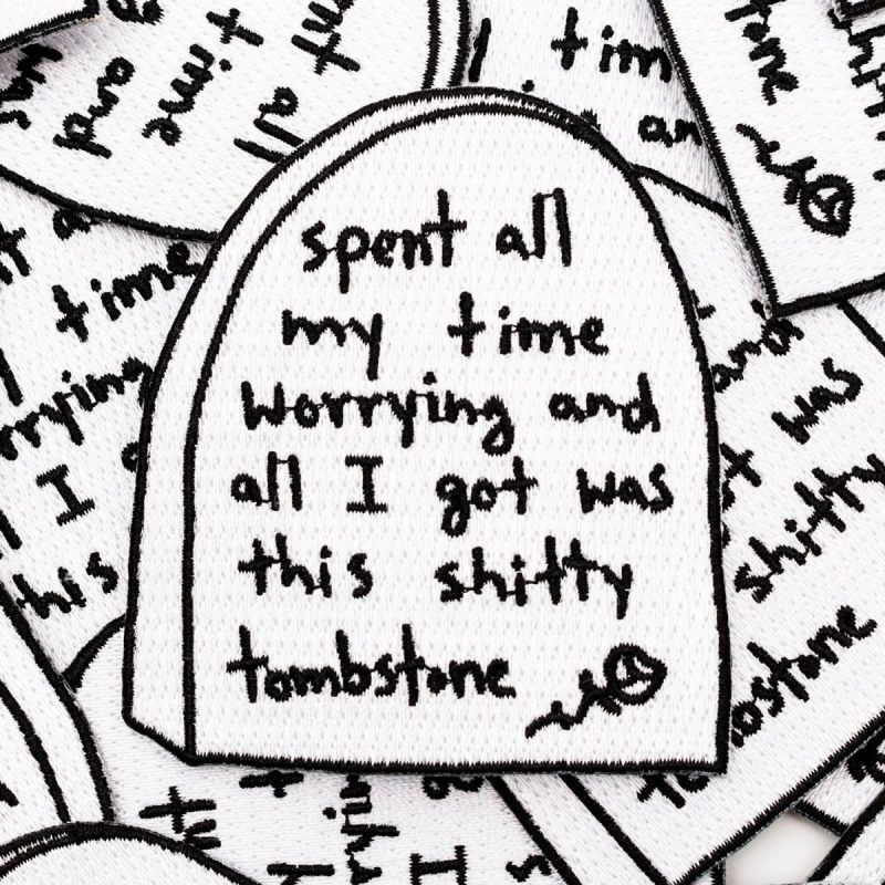 worry tombstone patch patch 851474