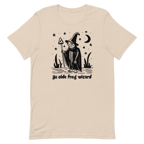 Ye olde frog wizard tshirt - Pretty Bad Co.