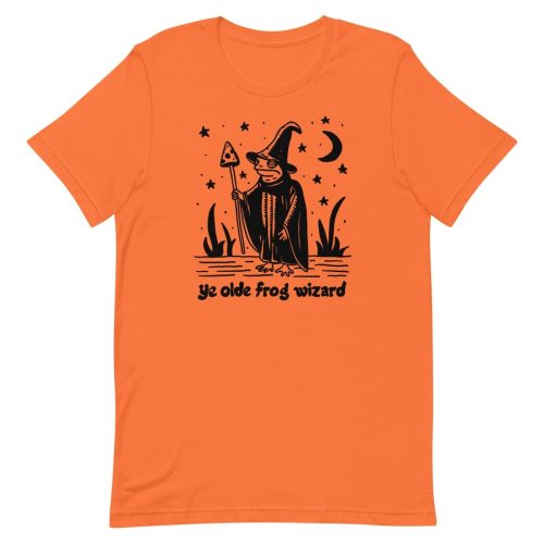 Ye olde frog wizard tshirt - Pretty Bad Co.