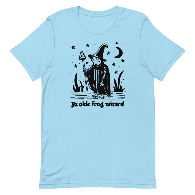 Ye olde frog wizard tshirt - Pretty Bad Co.